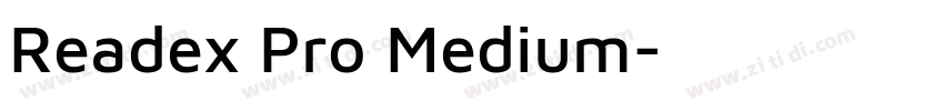 Readex Pro Medium字体转换 Readex Pro Medium字体转换